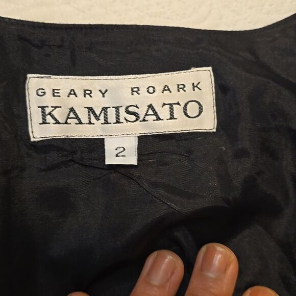 Geary Roark Kamisato vintage wrap dress size 2 - Picture 6 of 9